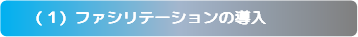 （１）ファシリテーションの導入